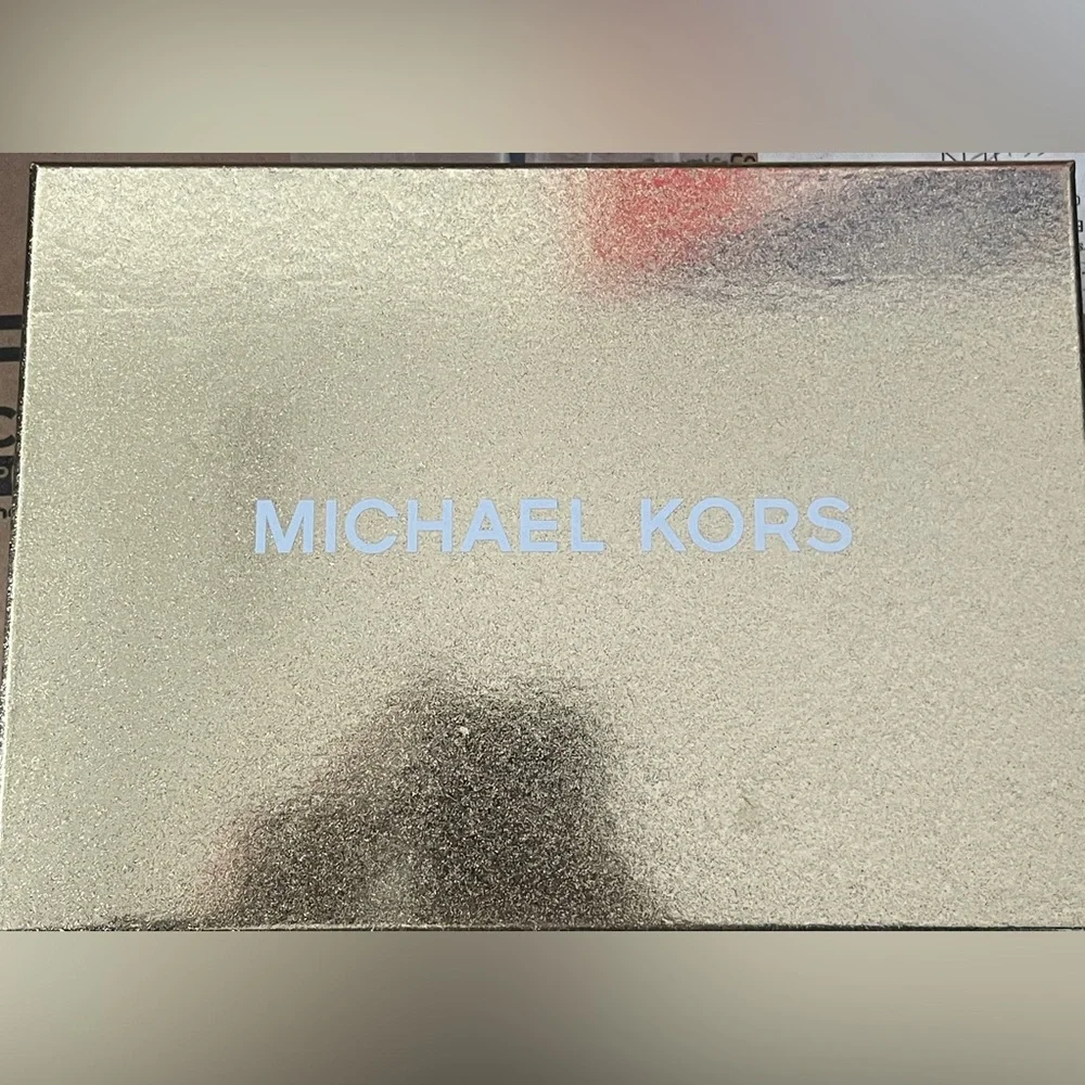 Michael Kors Jet Set Small Signature Logo Stripe Belt Bag in Gift Box